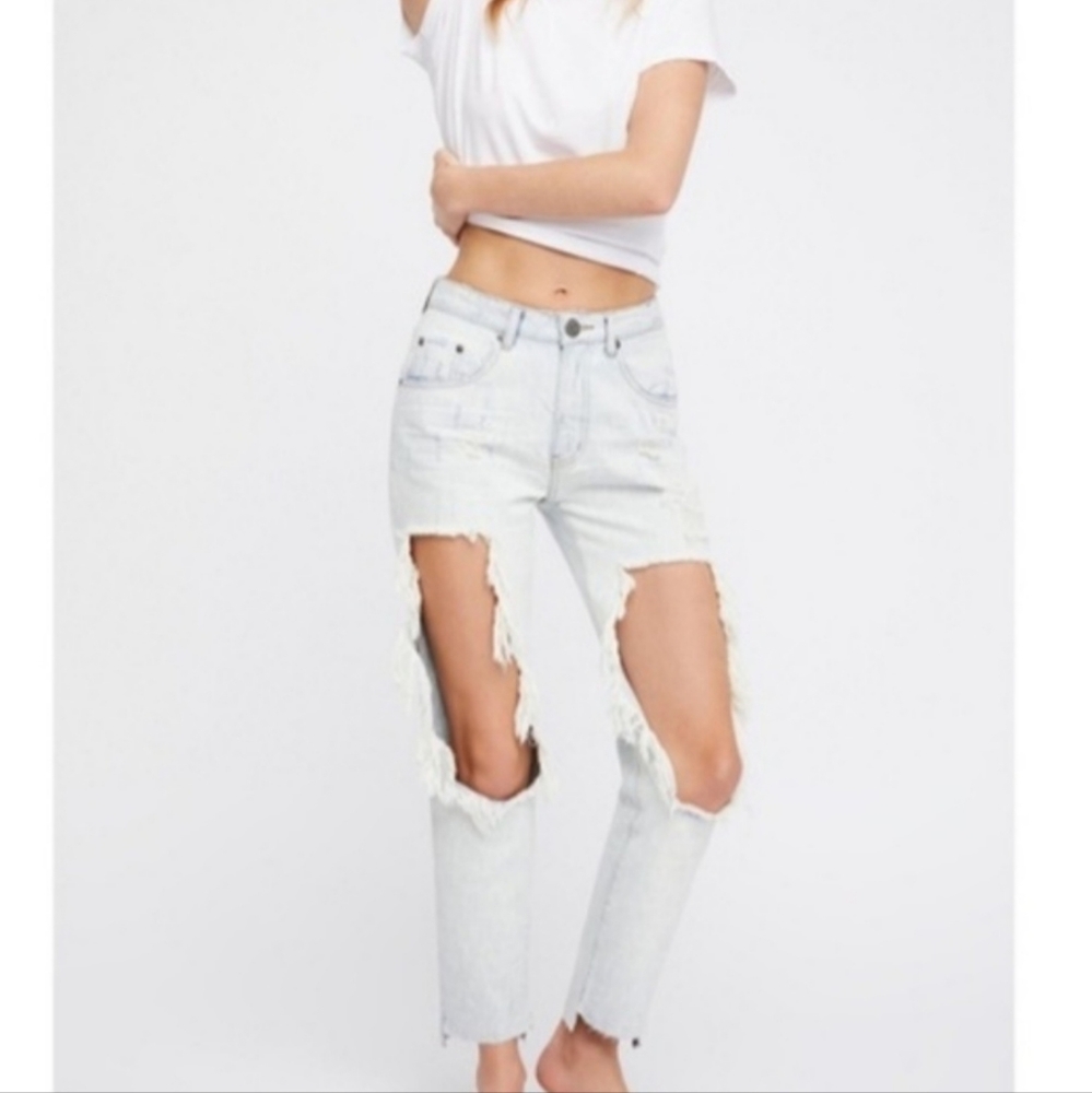 One by One Teaspoon High Waist Awesome Baggies jeans Size 24
